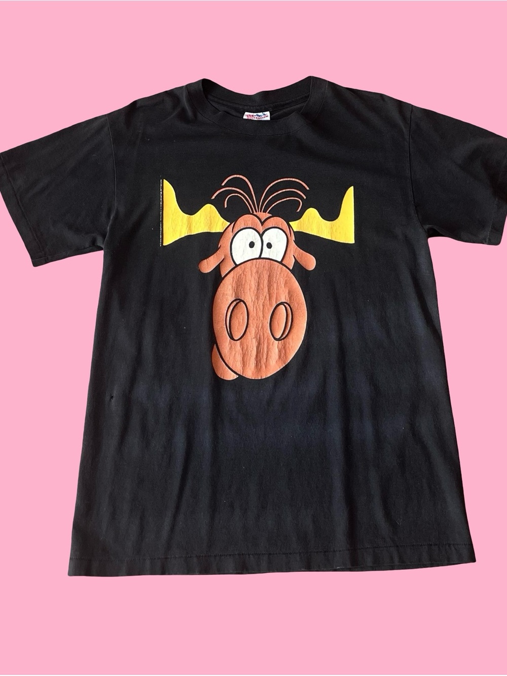 Vintage Rocky & Bullwinkle Graphic T-Shirt